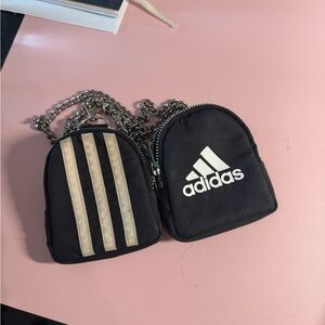 Adidas Black and White Mini Bag Duo
